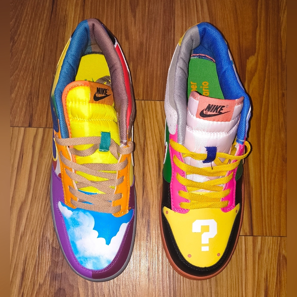 Super Mario Nike Dunks Low